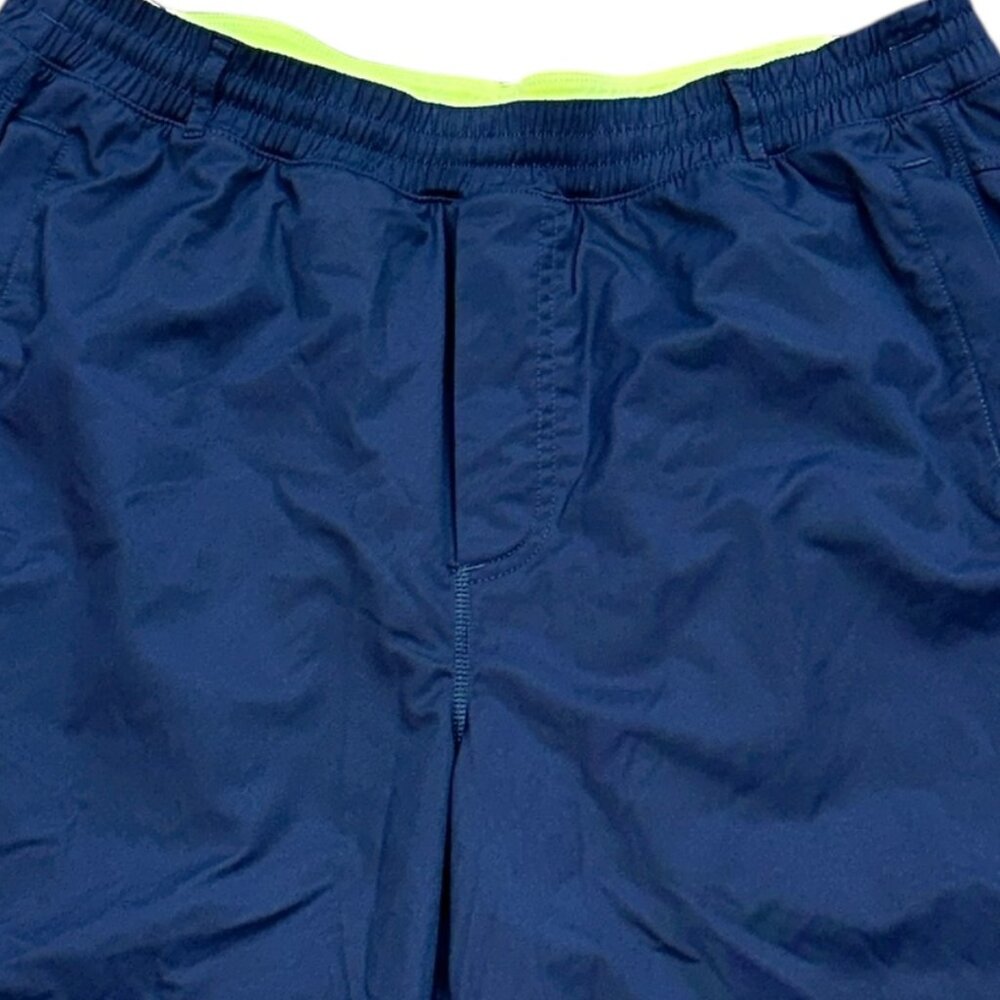 Men's Birddogs Navy Elastic Waist Athletic Lined Gym Shorts XXL Workout Summer - Picture 2 of 6